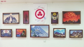 Репродукции картин Рерихов в ДШИ №58